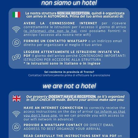 House Of Bruno - No Reception Hotel Trento Kültér fotó